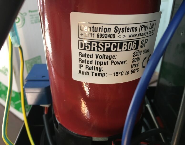 especificacion de motor CENTURION D5 EVO