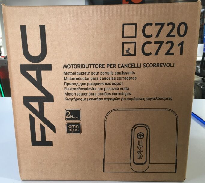 motor corredera FAAC C721 sellado