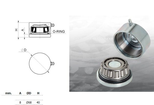 rodamiento inferior medidas
