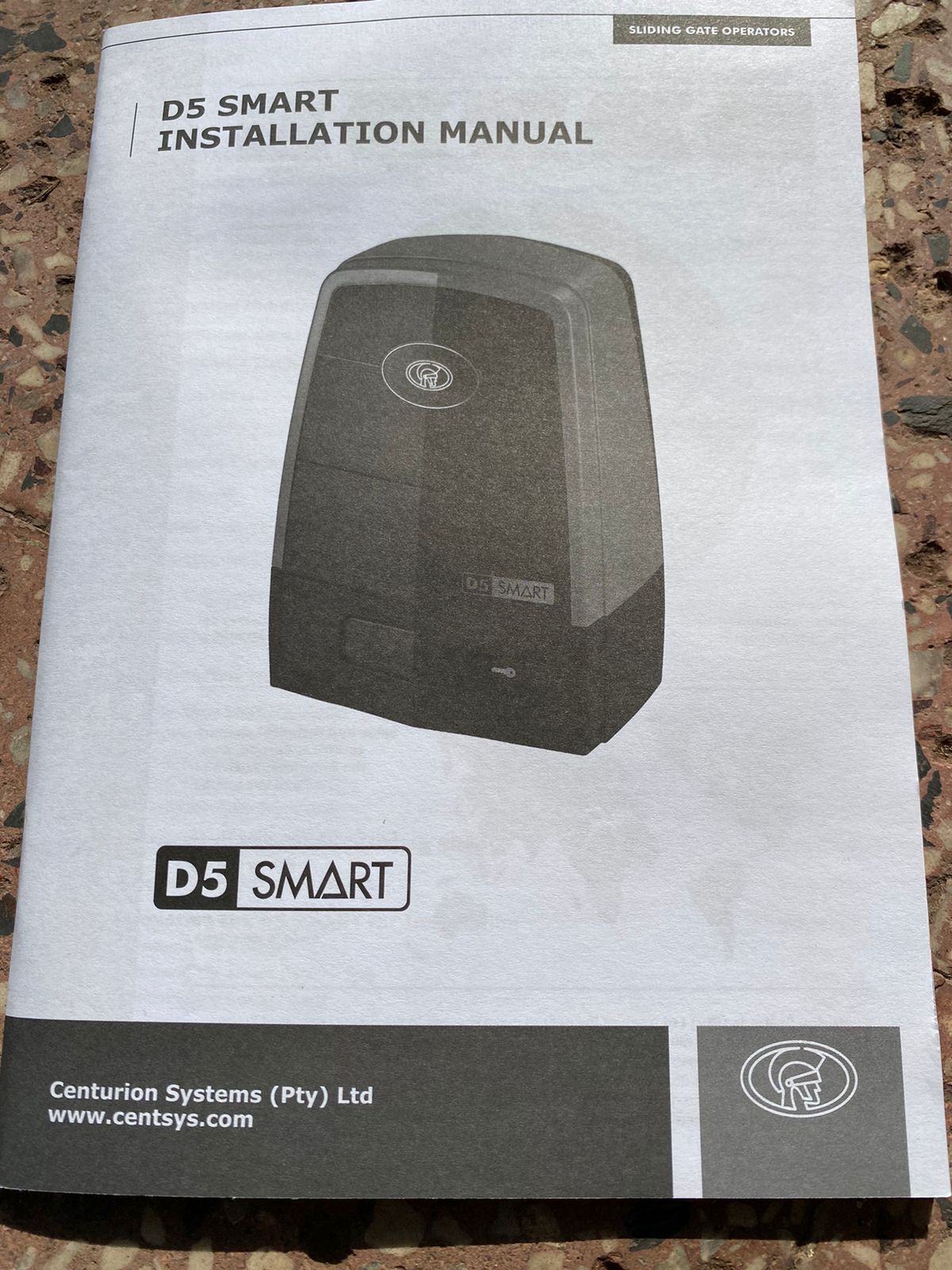 manual motor corredera centurion d5 smart