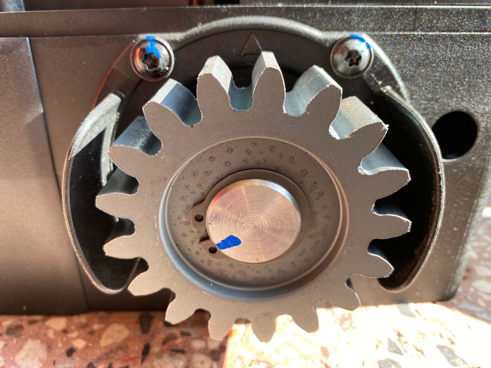 piñon de motor corredera centurion d5 smart