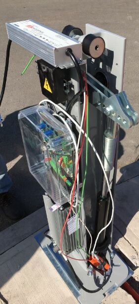 barrera automatica FAAC B680H sin la tapa