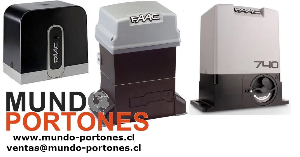 motores corredera FAAC motores para portones corredera faac