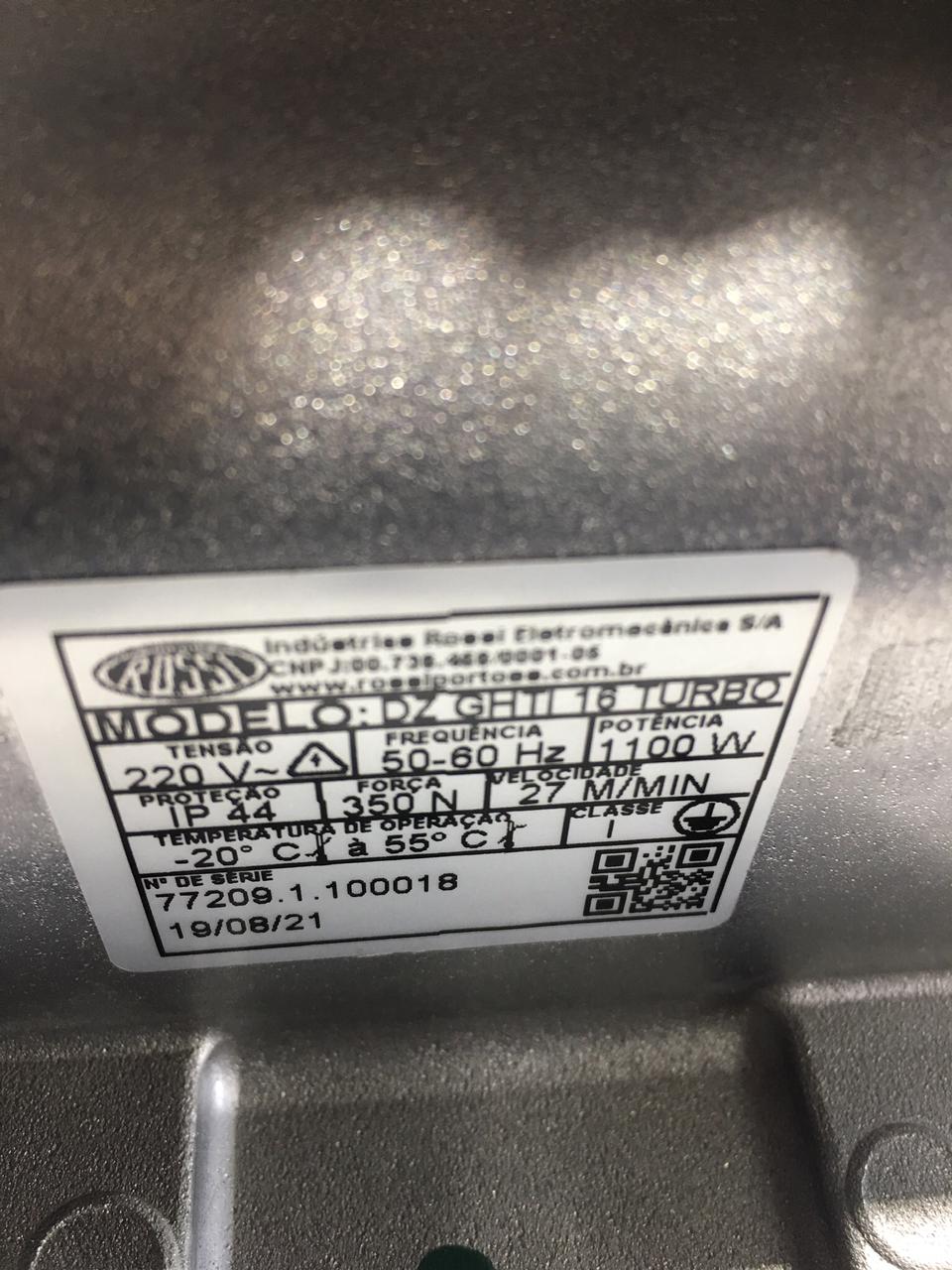 especificacion tecnica motor corredera ROSSI GHTI16